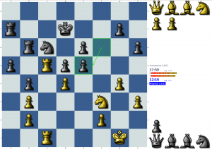 chess puzzle: not a simple trade after all ...
