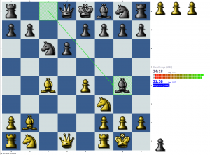 Chess puzzle: Pin vs. tempo