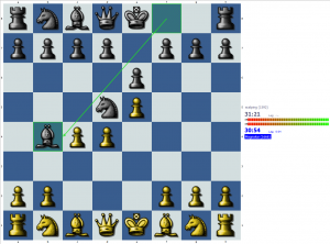 Chess puzzle: Blunder in the opening